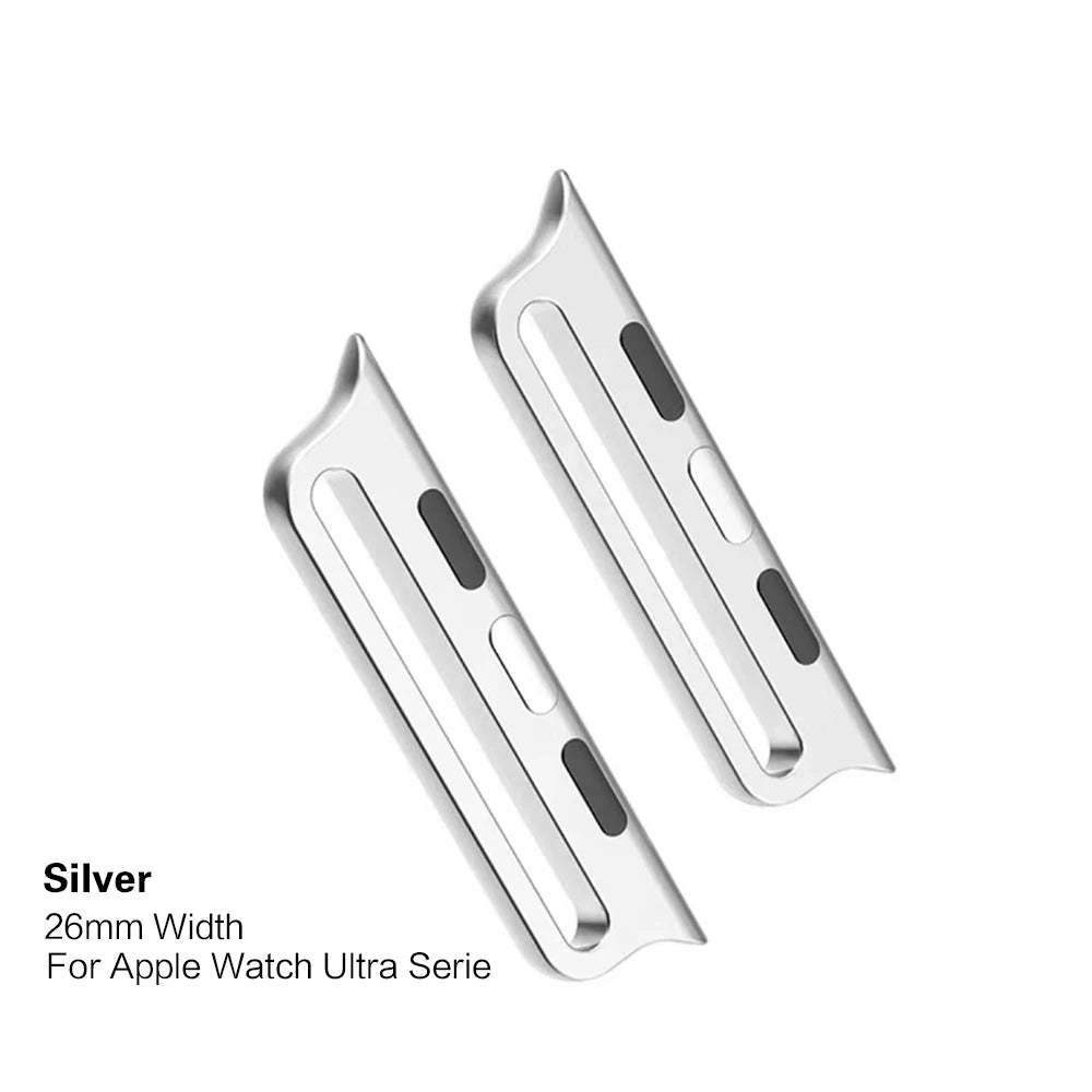 10 Pcs Seal Adapter For Apple Watch Band 38 40mm 41mm 42mm 44mm 45mm 49mm Series 4 5 6 7 8 SE Ultra Steel iWatch Strap Connector